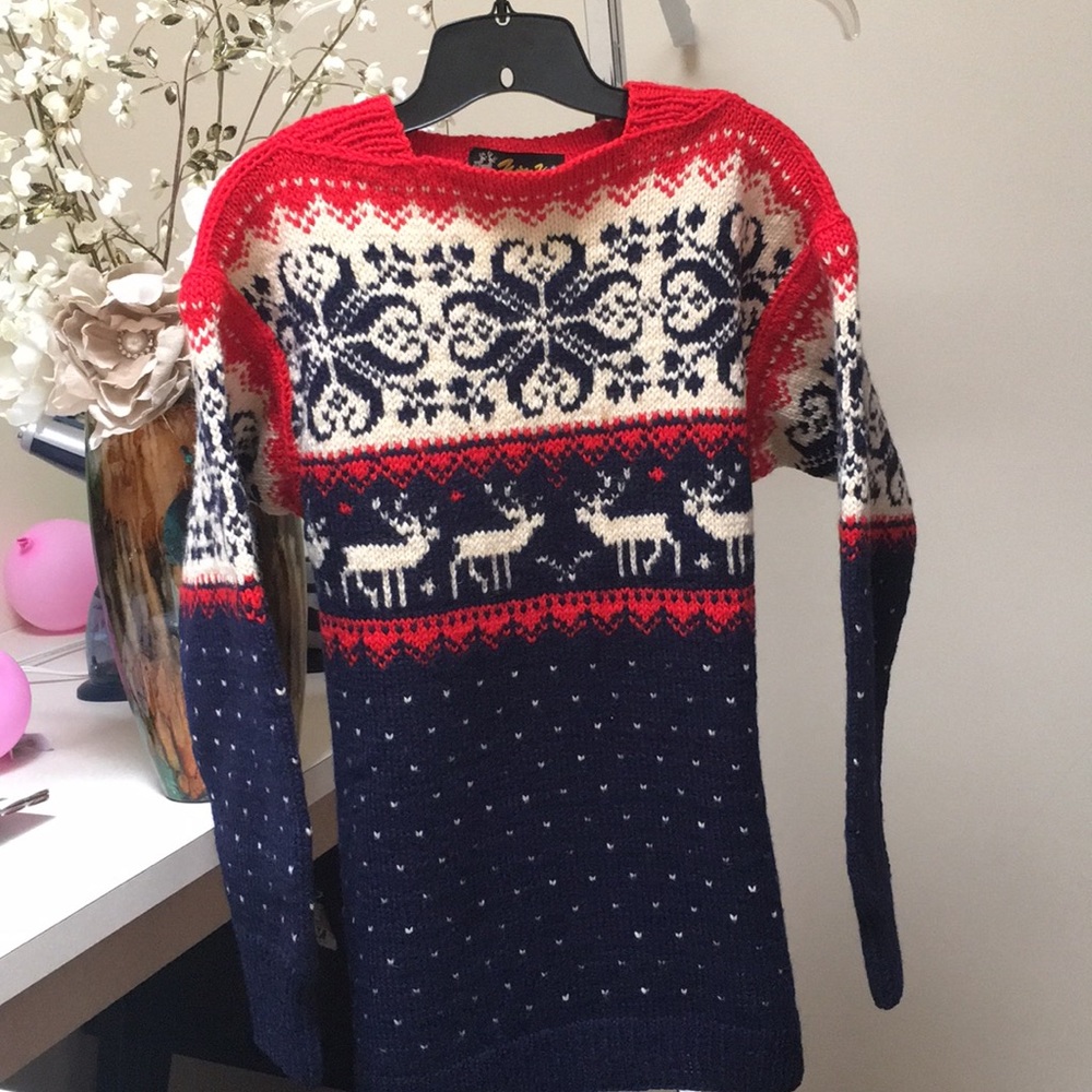 Mans ski sweater Norse Knit!!!!